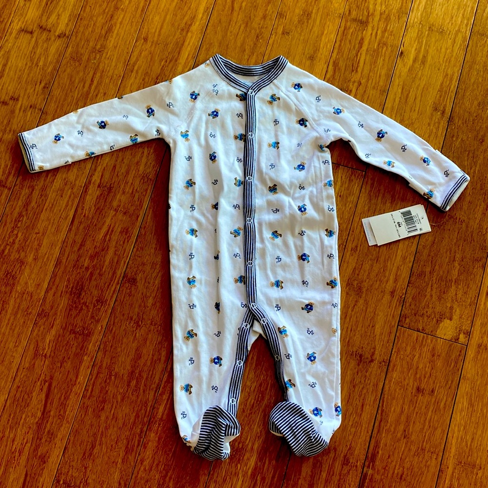 Ralph Lauren Baby Onsie 6 Mo. ❤️ NWT